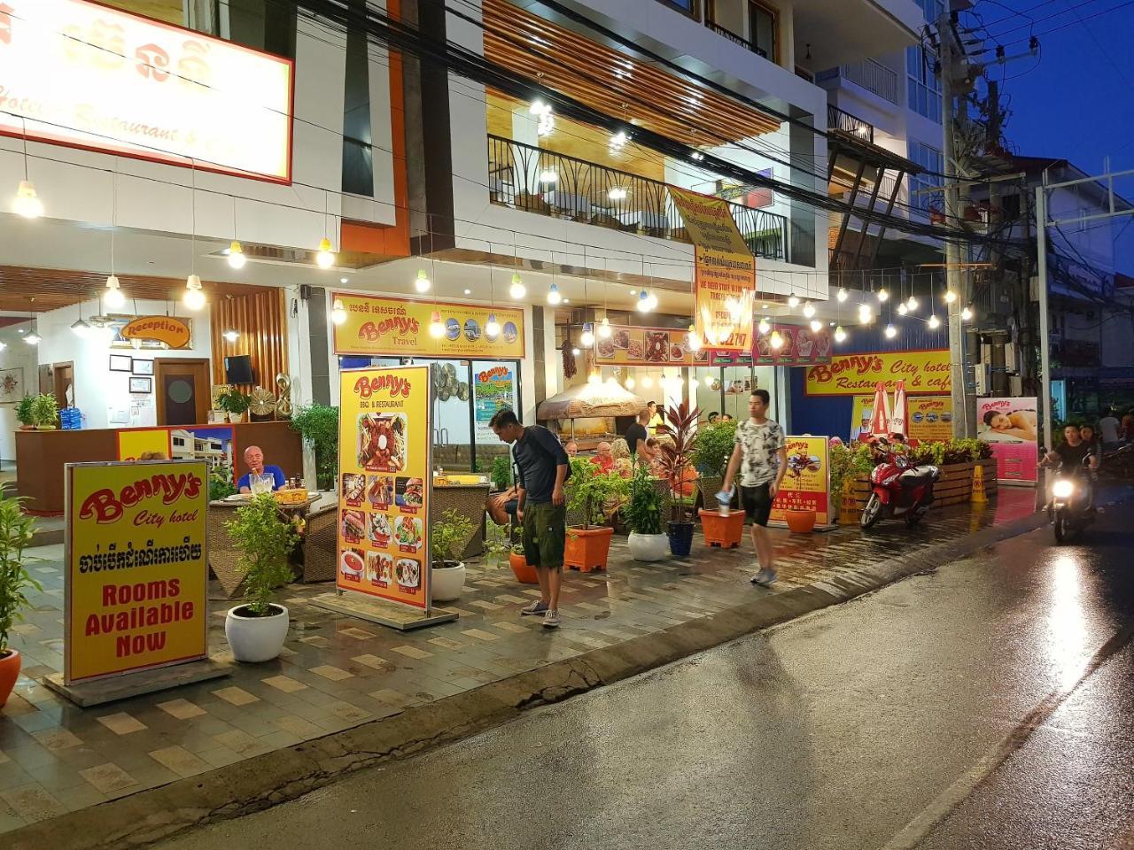 Benny'S City Hotel Sihanoukville Exterior foto