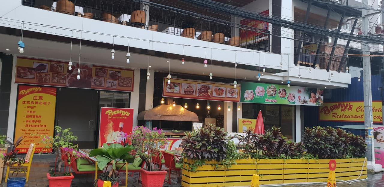 Benny'S City Hotel Sihanoukville Exterior foto