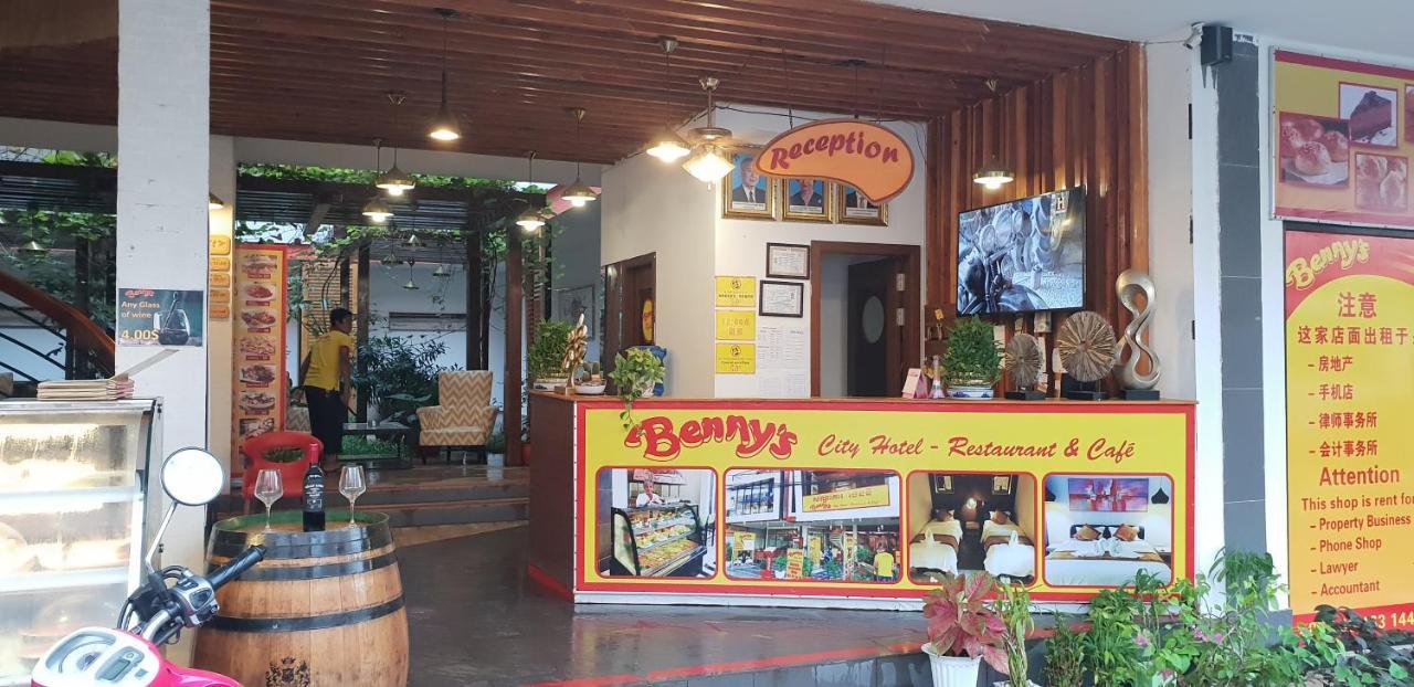 Benny'S City Hotel Sihanoukville Exterior foto