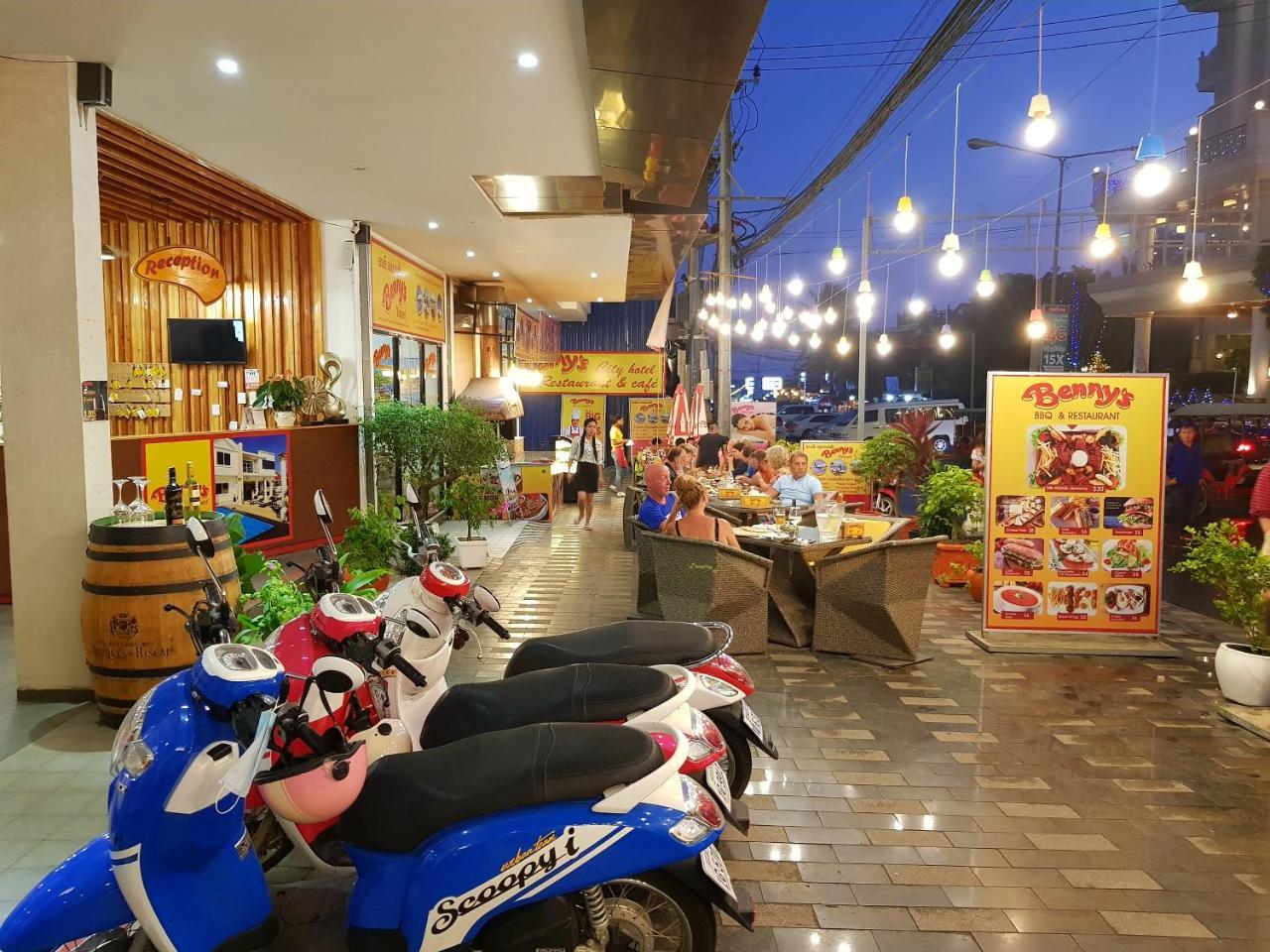 Benny'S City Hotel Sihanoukville Exterior foto